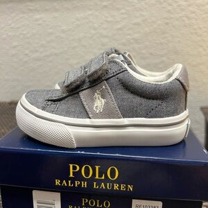Polo Ralph Lauren Toddler Canvas Sneakers NWOT